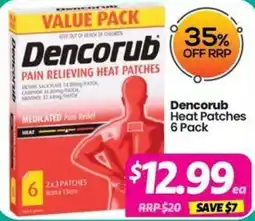 Your Discount Chemist Dencorub Heat Patches offer