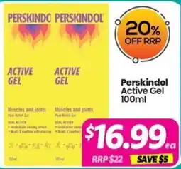 Your Discount Chemist Perskindol Active Gel offer