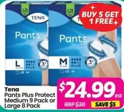 Your Discount Chemist Tena Pants Plus Protect offer