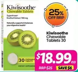 Your Discount Chemist Kiwisooteh Chewable Tablets offer