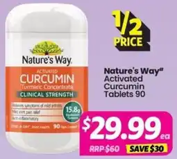 Your Discount Chemist Nature's Way Activated Curcumin offer