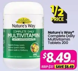 Your Discount Chemist Nature's Way Complete Daily Multivitamin offer