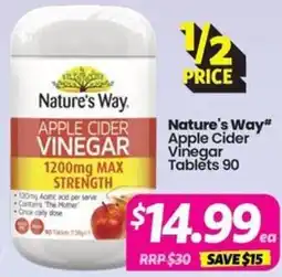Your Discount Chemist Nature's Way Apple Cider Vinegar offer