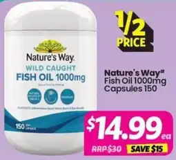 Your Discount Chemist Nature's Way Wild Caught Fish Oil 1000mg offer