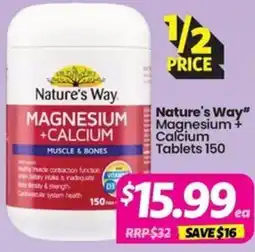 Your Discount Chemist Nature's Way Magnesium + Calcium offer