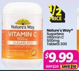 Your Discount Chemist Nature's Way Vitamin C Sugarless offer