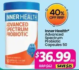 Your Discount Chemist Inner Health Advanced Spectrum Probiotic offer