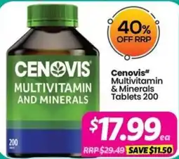 Your Discount Chemist Cenovis Multivitamin and Minerals offer