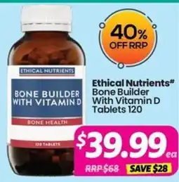 Your Discount Chemist Ethical Nutrients Bone Builder With Vitamin D offer