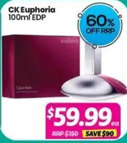Your Discount Chemist CK Euphoria EDP offer