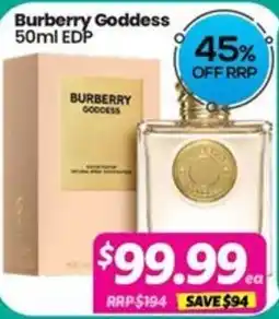 Your Discount Chemist Burberry Goddess offer