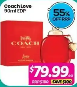 Your Discount Chemist Coach Love EDP offer