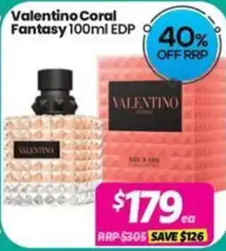 Your Discount Chemist Valentino Coral Fantasy 100ml EDP offer
