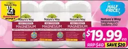 Your Discount Chemist Nature's Way High Strength Magnesium offer