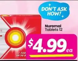 Your Discount Chemist Nuromol Tablets offer