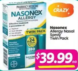 Your Discount Chemist Nasonex Allergy Nasal Spray Twin Pack offer