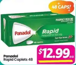 Your Discount Chemist Panadol Rapid Caplets offer