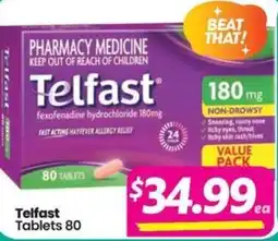 Your Discount Chemist Telfast Tablets 80 offer