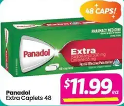Your Discount Chemist Panadol Extra Caplets offer