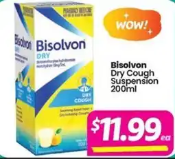 Your Discount Chemist Bisolvon Dry Cough Suspension offer