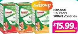 Your Discount Chemist Panadol Children 1-5 Years Varieties offer