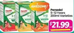Your Discount Chemist Panadol 5-12 Years Varieties offer