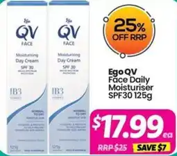 Your Discount Chemist Ego QV Face Daily Moisturiser offer
