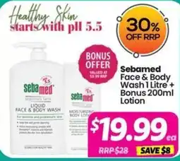 Your Discount Chemist Sebamed Face & Body Wash offer