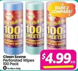 Your Discount Chemist Clean Scene Perforated Wipes offer