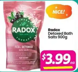 Your Discount Chemist Radox Detoxed Bath Salts offer