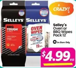 Your Discount Chemist Selleys Oven or BBQ Wipes offer