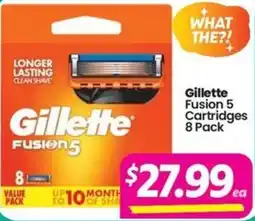 Your Discount Chemist Gillette Fusion 5 Cartridges offer