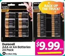 Your Discount Chemist Duracell AAA or AA Batteries offer