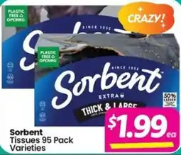 Your Discount Chemist Sorbent Tissues Varieties offer