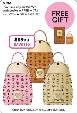 Priceline MCM Crush EDP 75mL, EDP 75mL, Ultra EDP 75mL offer