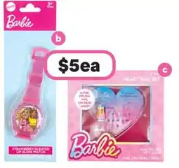 Priceline Barbie Strawberry Scented Lip Gloss Watch offer