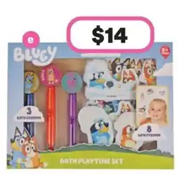 Priceline Bluey Bath Playtime Set offer