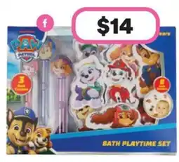 Priceline PAW Patrol Bath Playtime Set offer