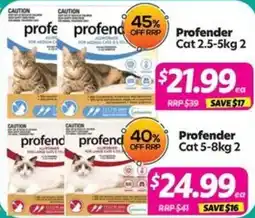 Your Discount Chemist Profender Cat 2.5-5kg 2 offer