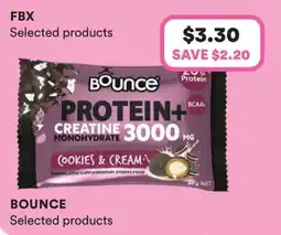 Priceline Bounce Protein+ Creatine Monohydrate Cookies & Cream offer