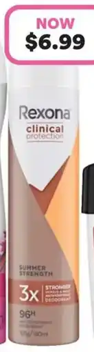 Priceline Rexona clinical protection offer