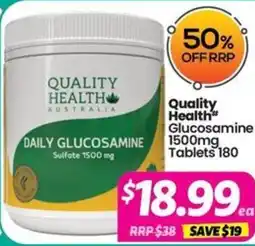 Your Discount Chemist Quality Health Daily Glucosamine offer