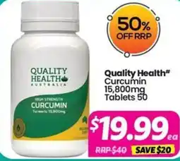 Your Discount Chemist Quality Health Curcumin offer