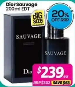 Your Discount Chemist Dior Sauvage EDT offer