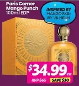 Your Discount Chemist Paris Corner Mango Punch offer