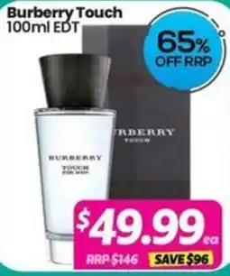 Your Discount Chemist Burberry Touch offer