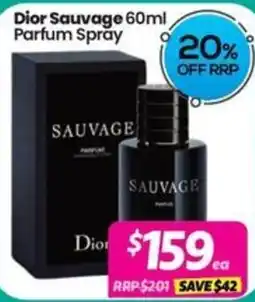 Your Discount Chemist Dior Sauvage Parfum Spray offer