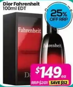 Your Discount Chemist Dior Fahrenheit offer