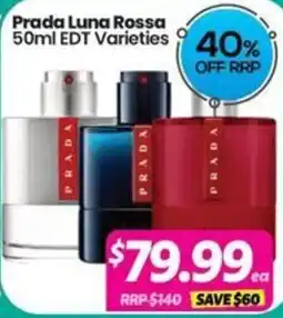 Your Discount Chemist Prada Luna Rossa 50ml EDT Varieties offer