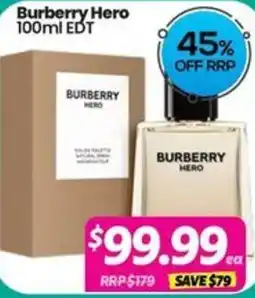 Your Discount Chemist Burberry Hero offer
